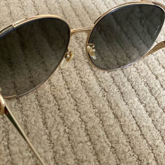 Gucci glasses, oversized, golden metal frame - Picture 6 of 13